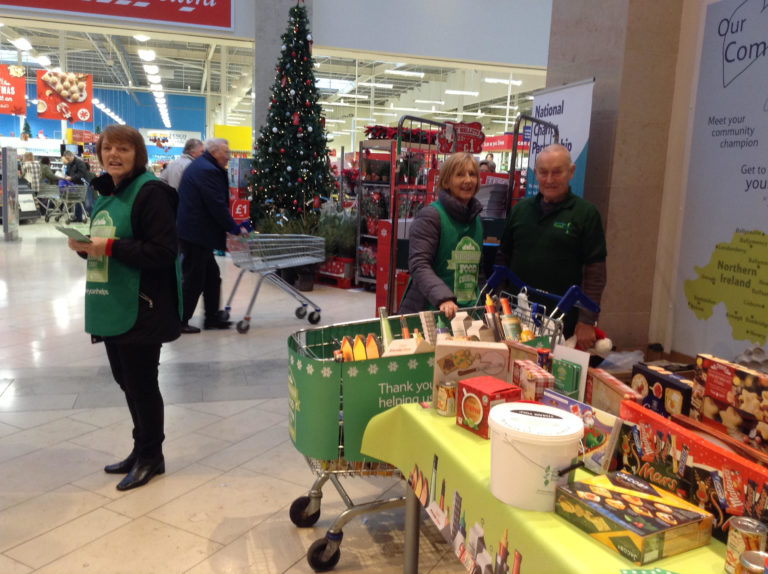 Tesco Christmas Collection Newtownabbey Foodbank